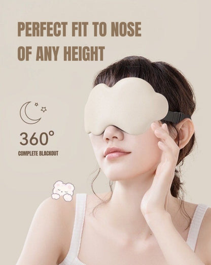 3D Puffy Cloud Sleep Mask