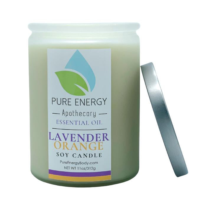 Soy Candle (Lavender Orange)