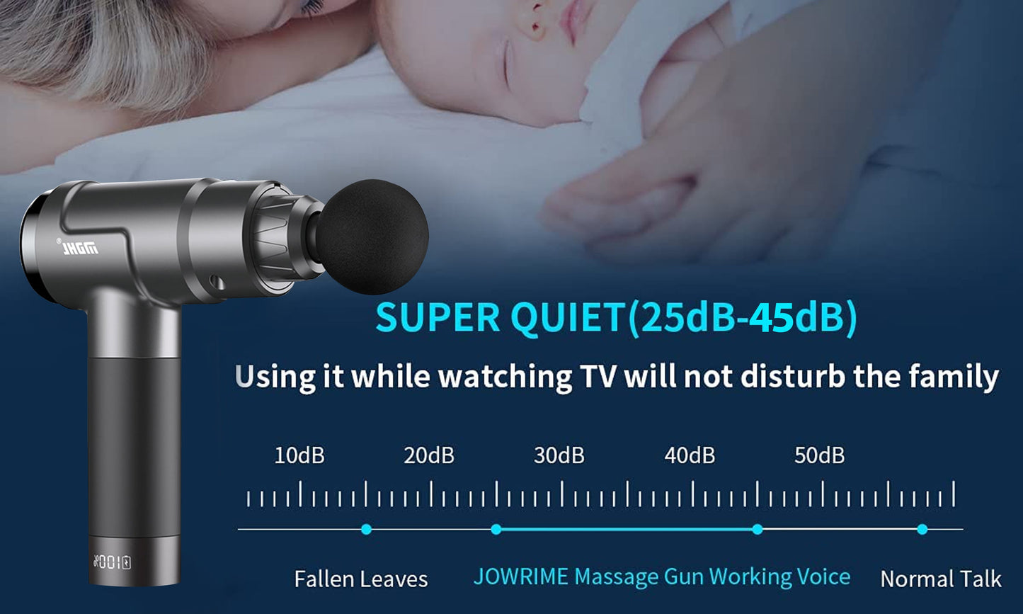 Quiet Deep Tissue Massage Gun