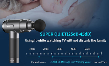 Quiet Deep Tissue Massage Gun